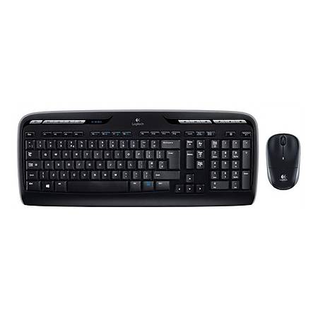 Logitech MK330 Kablosuz Klavye Mouse Siyah 920-003988