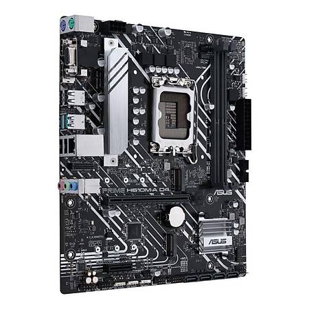 ASUS PRIME H610M-A D4-CSM DDR4 3200MHz VGA HDMI DP M.2 USB3.2 mATX Soket 1700