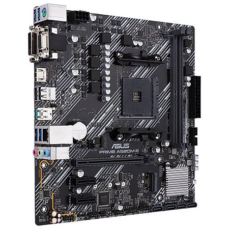 ASUS PRIME A520M-E DDR4 4400MHz HDMI DVI VGA M.2 USB 3.2 mATX AM4
