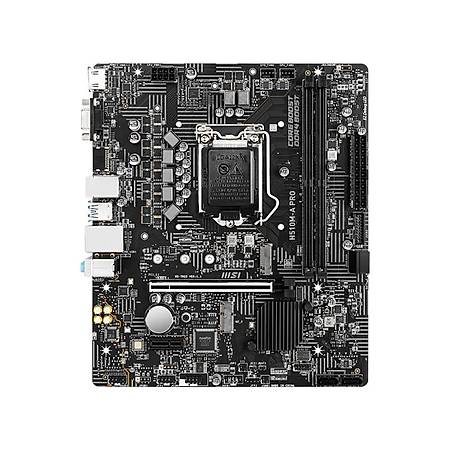MSI H510M-A PRO DDR4 3200MHz VGA HDMI M.2 USB3.2 mATX 1200p
