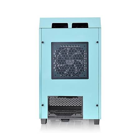 Thermaltake The Tower 100 Mini Tower Turkuaz Kasa PSU Yok