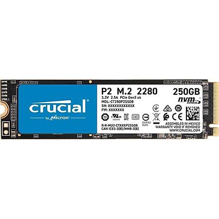 Crucial P2 250GB M.2 2280 PCIe SSD Disk CT250P2SSD8