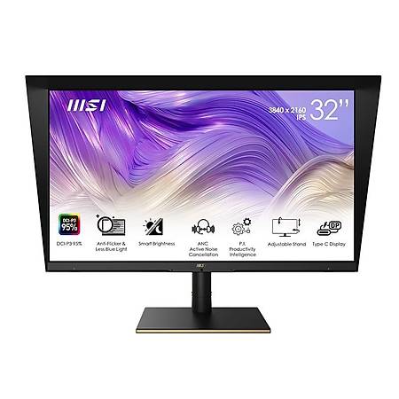 MSI SUMMIT MS321UP 32 3840x2160 60Hz 4ms HDMI DP Type-C HDR 600 IPS Monitr