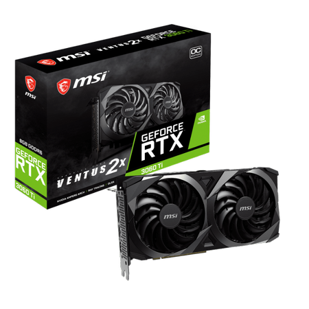MSI GeForce RTX 3060 Ti VENTUS 2X OC 8GB 256Bit GDDR6