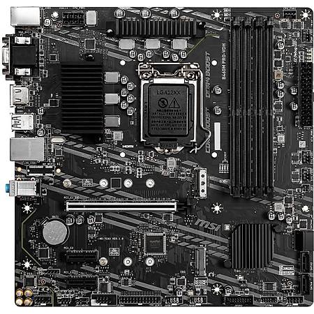 MSI B460M PRO-VDH DDR4 2933MHz VGA DVI HDMI USB 3.1 Wi-Fi mATX 1200p