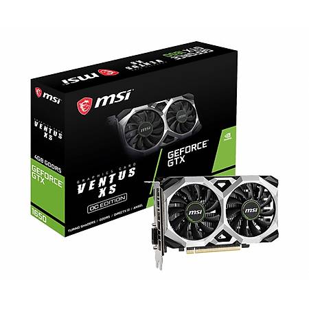 MSI GeForce GTX 1650 VENTUS XS 4G OC 4GB 128Bit GDDR5
