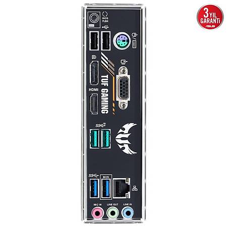 ASUS TUF GAMING B550M-E DDR4 4600MHz VGA HDMI DP M.2 USB3.2 mATX AM4