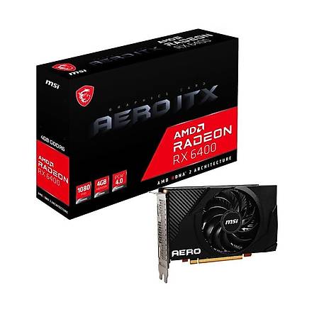MSI Radeon RX 6400 AERO ITX 4G 4GB 64Bit GDDR6