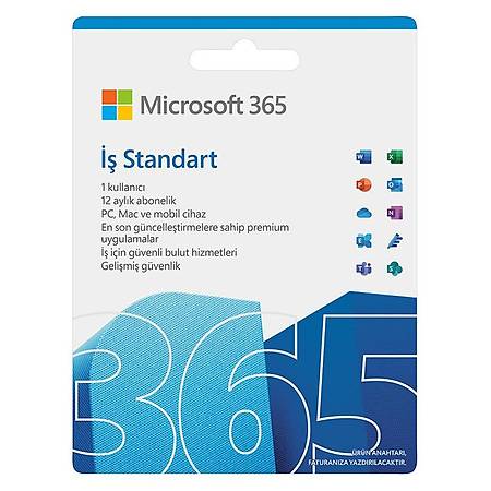 Microsoft Office 365 Business Premium 1 Yýl Dijital Ýndirilebilir Lisans KLQ-00212