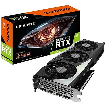 Gigabyte GeForce RTX 3050 Gaming OC 8GB 128Bit GDDR6 GV-N3050GAM-OC-8GD