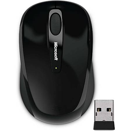 Microsoft Wireless Mobil 3500 Mouse Parlak Siyah GMF-00042