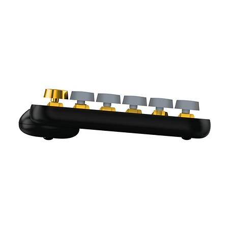 Logitech Pop Keys Kablosuz Mekanik Emoji Klavye Sar Siyah 920-010818