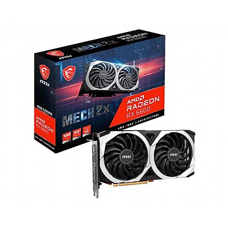MSI Radeon RX 6600 MECH 2X 8G 8GB 128Bit GDDR6