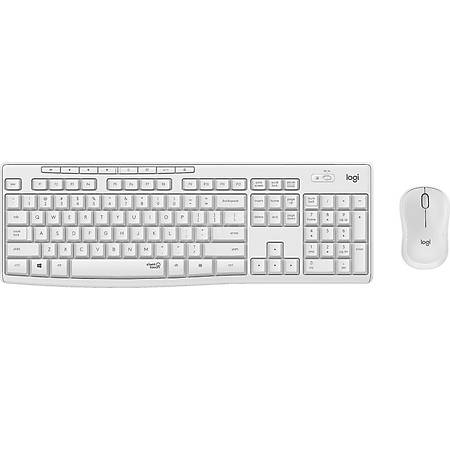 Logitech MK295 Kablosuz Klavye Mouse Set Beyaz 920-010089