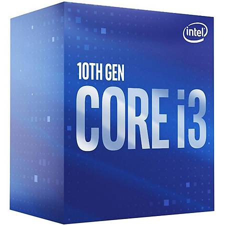 Intel Core i3 10100 Soket 1200 3.6GHz 6MB Cache lemci Fanl Kutulu