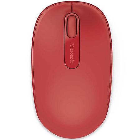 Microsoft Mobile 1850 Kablosuz Mouse Kýrmýzý U7Z-00033