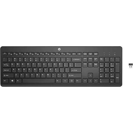 HP 230 Kablosuz Klavye Siyah 3L1E7AA