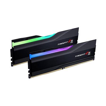 G-Skill Trident Z5 RGB 32GB (2x16) DDR5 6400 MHz CL32 Soðutuculu Dual Kit Siyah Ram F5-6400J3239G16GX2-TZ5RK