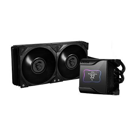 MSI MPG CORELIQUID S280 280mm aRGB 2.4 Lcd Ekranl lemci Sv Soutucu