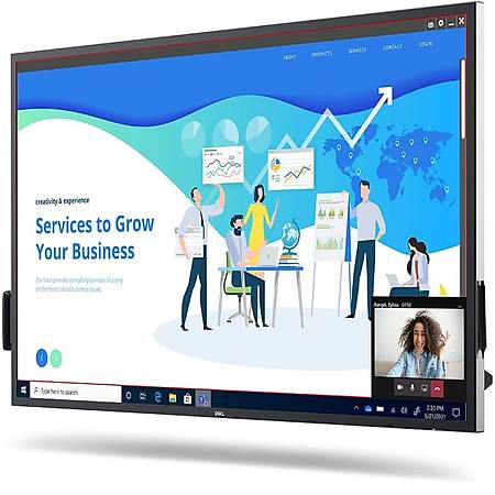 Dell C6522QT 64.5 3840x2160 60Hz HDMI DP Type-C Touch IPS Monitr