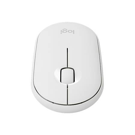 Logitech Pebble M350 Kablosuz Mouse Kırık Beyaz 910-005716