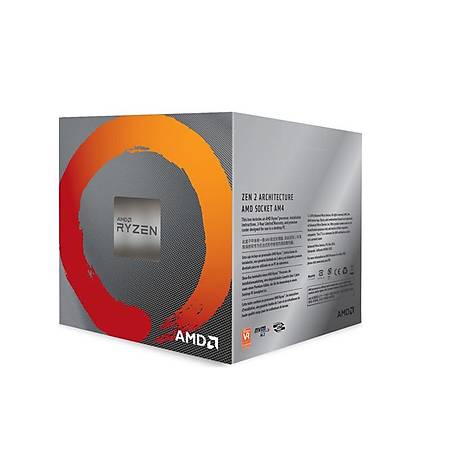  AMD Ryzen 7 3800X Soket AM4 3.9GHz 36MB Cache Ýþlemci Fanlý Kutulu