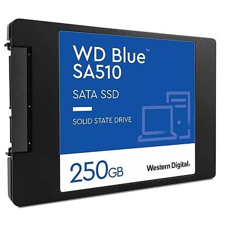 WD Blue SA510 250GB Sata 3 SSD Disk WDS250G3B0A