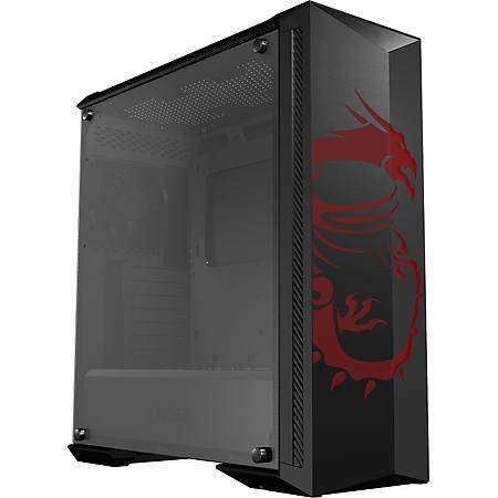 MSI MPG GUNGNIR 100D Temperli Cam ATX Gaming Bilgisayar Kasas PSU Yok