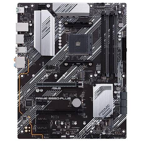 ASUS PRIME B550 PLUS DDR4 4400MHz (OC) HDMI DP TYPE-C M.2 USB3.2 AURA RGB ATX AM4