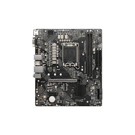 MSI PRO B660M-E DDR4 4600MHz VGA HDMI M.2 USB3.2 1G LAN mATX Soket 1700