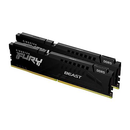 Kingston Fury Beast 32GB DDR5 6000 MHz CL36 Soutuculu Dual Kit Ram KF560C36BBEK2-32