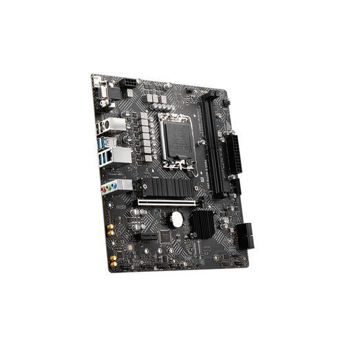 MSI PRO B660M-B DDR4 4600MHz (OC) PCI-E Gen 4 M.2 USB 3.2 1x2.5G LAN mATX Soket 1700