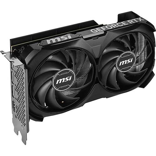 MSI GeForce RTX 4060 Ti 8G Ventus 2X BLACK E1 OC 8GB GDDR6 128Bit DX12 PCIe 4.0 X16 DLSS 3 Ekran Kart (3xDP 1xHDMI)