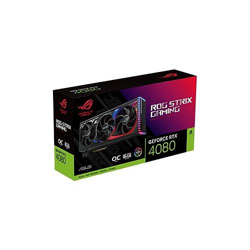 ASUS ROG Strix GeForce RTX 4080 16GB OC Edition 256Bit GDDR6X DLSS 3 Ekran Kart