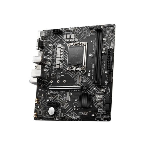 MSI PRO H610M-G DDR5 5600MHz (OC) HDMI VGA DP M.2 USB 3.2 1x1G LAN mATX Soket 1700