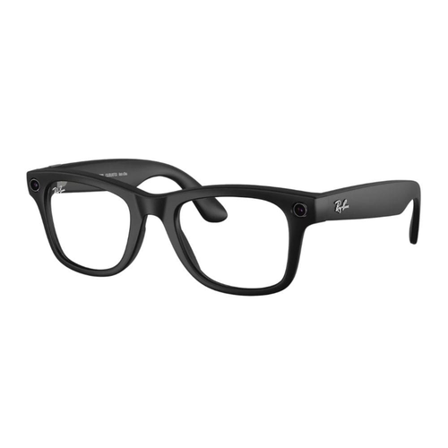 Ray-Ban Meta Wayfarer Ak�ll� G�zl�k Mat Siyah �effaf Grafit Ye�il Transitions Cam Rengi RW4006