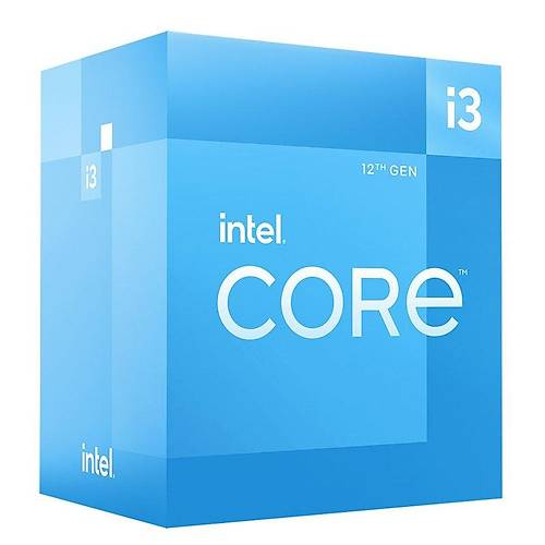 Intel Core i3 12100 Soket 1700 3.3GHz 12MB Cache İşlemci Fanlı Kutulu