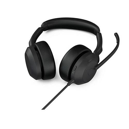 Jabra Evolve2 50 Duo Usb-C Ms Kablolu Kulak st Kulaklk