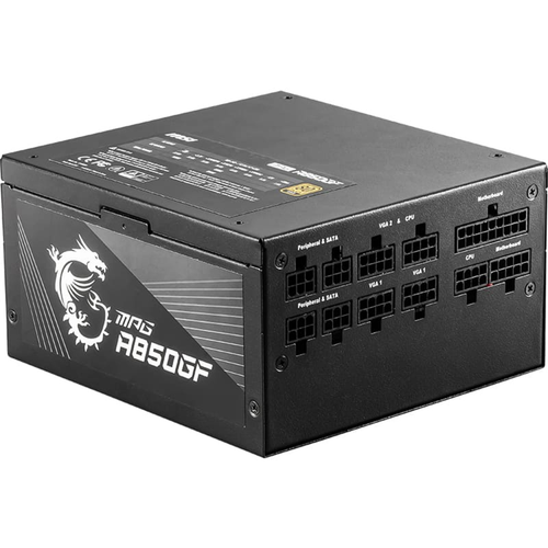 MSI MPG A850GF 850W 80+ Gold Full Mod�ler 140mm Fanl� Power Supply