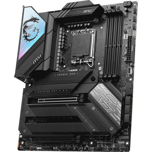 MSI MPG Z790 CARBON MAX WiFi II DDR5 7800MHz (OC) PCI-E Gen 5 M.2 USB 3.2 HDMI 1x5G LAN WiFi 7 ATX Soket 1700