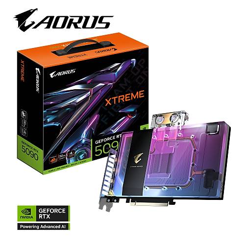 Gigabyte Aorus GeForce RTX 5090 Xtreme WaterForce WB 32GB 512bit GDDR7 GV-N5090AORUSX W-32GD