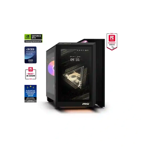MSI MEG Vision X AI 2NVV9-056TR Ultra 9 285K 32GB 2TB SSD 16GB GeForce RTX 5080 Ventus 3X Windows 11 Home Gaming Bilgisayar