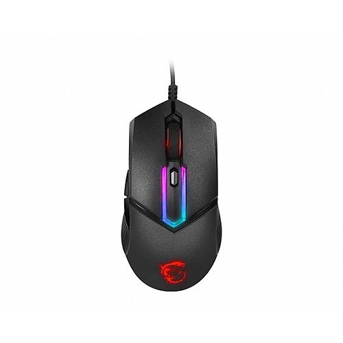 MSI Clutch GM30 6200 DPI Optik Siyah RGB Oyuncu Mouse