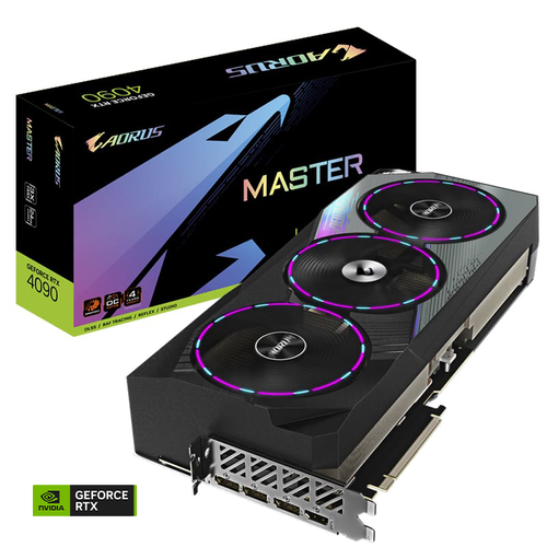 Gigabyte Aorus GeForce RTX 4090 Master  24GB 384Bit GDDR6X DLSS 3 Ekran Kartı
