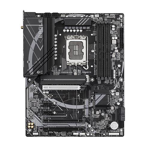 Gigabyte Z790 EAGLE AX Wi-Fi DDR5 7600 MHz (OC) PCI-E Gen5 M.2 USB 3.2 DP HDMI 2.5G LAN Wi-Fi 6E ATX Soket 1700