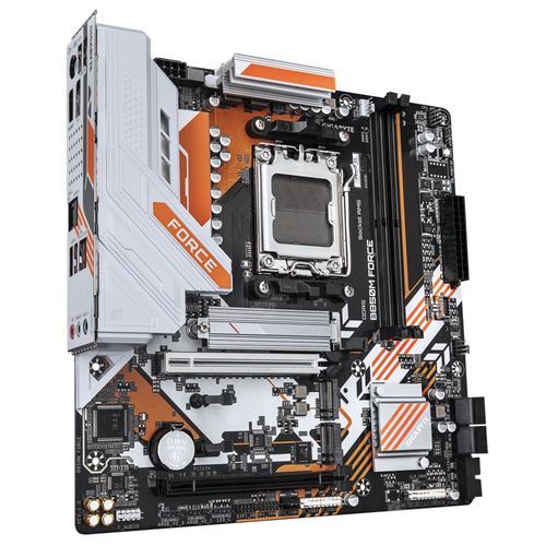 Gigabyte B850M FORCE DDR5 9600 MHz (OC) 3xM.2 DP 2.5G LAN Micro-ATX Soket AM5
