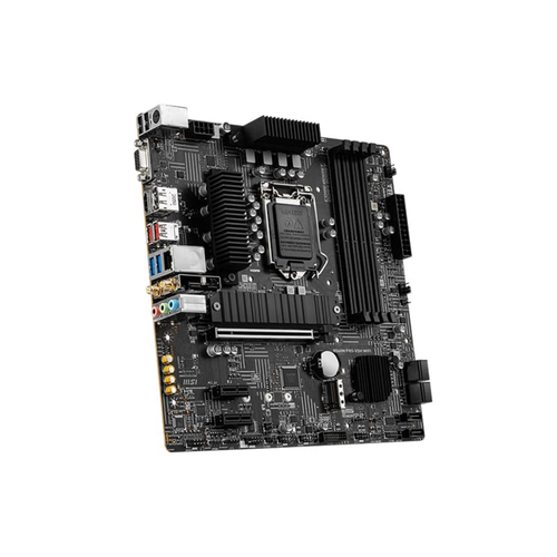MSI B560M PRO-VDH WiFi DDR4 5066MHz (OC) PCI-E Gen 4 M.2 USB 3.2 1x2.5G LAN Wi-Fi 6 mATX Soket 1200