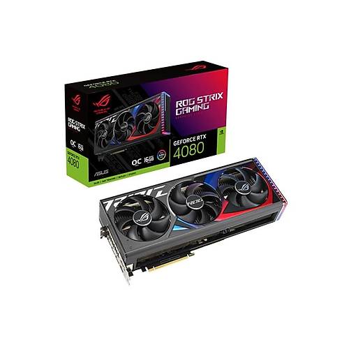 ASUS ROG Strix GeForce RTX 4080 16GB OC Edition 256Bit GDDR6X DLSS 3 Ekran Kart