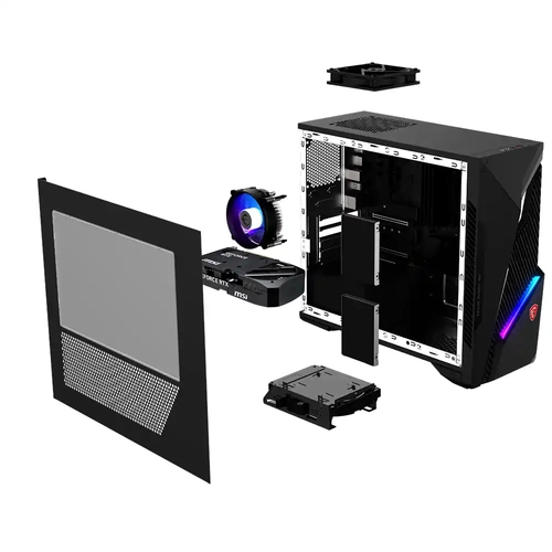 MSI MAG Infinite S3 14NVL5-104EU i5-14400F 16GB 1TB SSD 8GB RTX 5060 SHADOW 2X Windows 11 Home