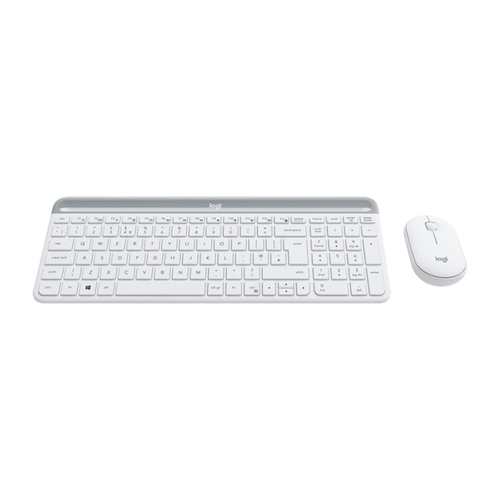 Logitech MK470 �nce Kablosuz Klavye Mouse Set Beyaz 920-009436
